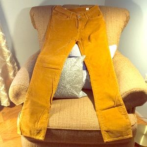 NWOT Designer corduroy pants, never worn